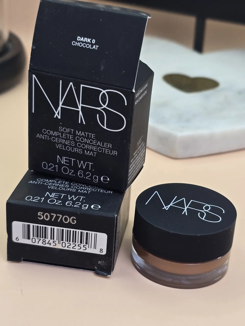 NARS Soft Matte Complete Concealer - Dark 0 Chocolat